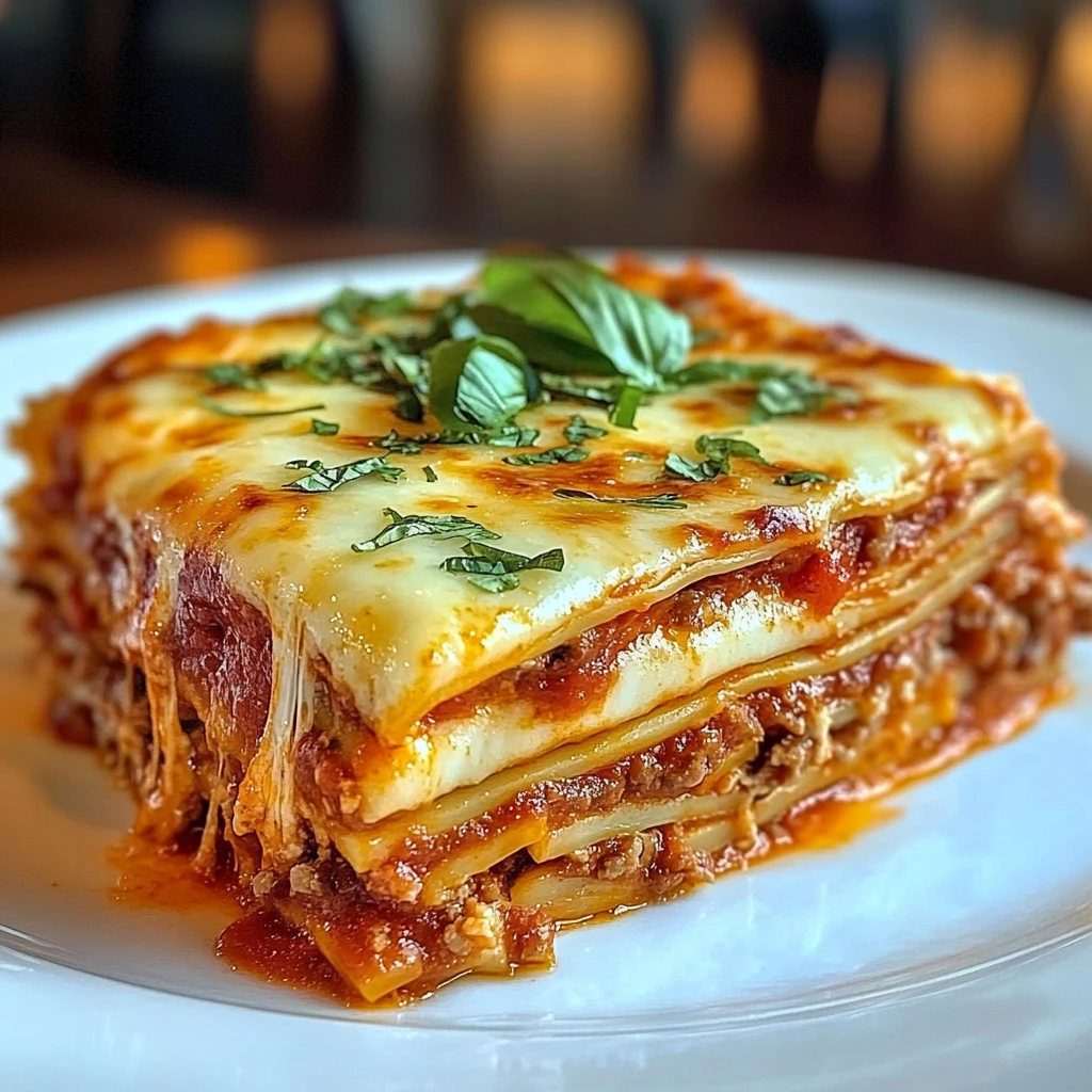 Golden-baked spaghetti pie with gooey cheese and savory meat sauce